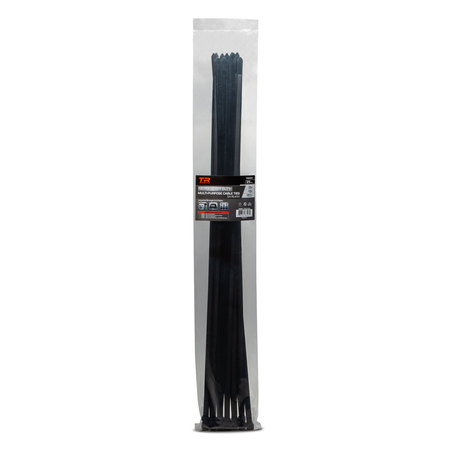 TR INDUSTRIAL 35 in Ultra-Heavy-Duty Multi-Purpose UV Cable Ties, 25-pk TR88507